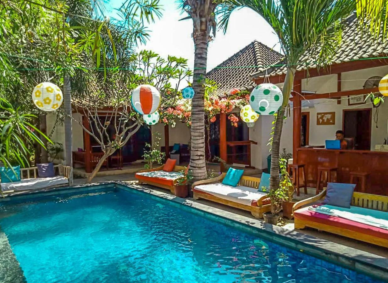 Aaliku Bungalows Gili Trawangan Buitenkant foto