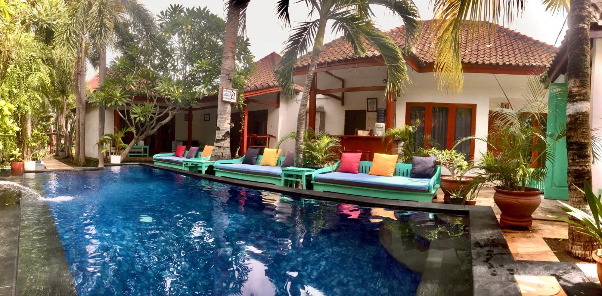 Aaliku Bungalows Gili Trawangan Buitenkant foto